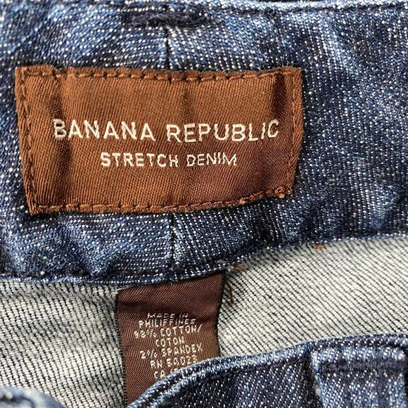 Banana Republic Jeans Womens 14 Blue Bootcut High Rise Y2K Ladies Hippie Boho - Picture 6 of 11